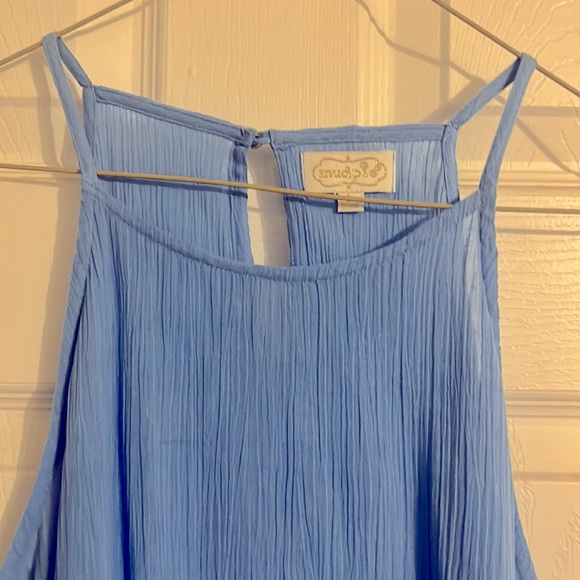 Mudpie tank with fringe detail. Worn one time. - Picture 3 of 5